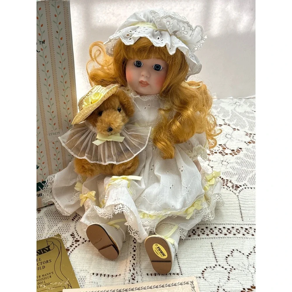 Seymour Mann Connoisseur Collection Porcelain Doll 1987 Limited Edition 10 inch